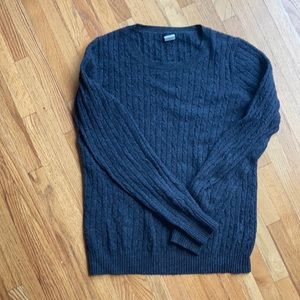 JCREW CABLE KNIT SWEATER